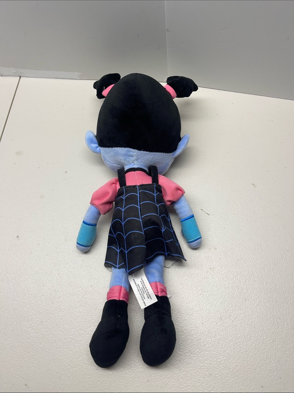 Disney Vampirina Plush Doll - Light Blue, Black & Pink. 14” - Picture 3 of 4